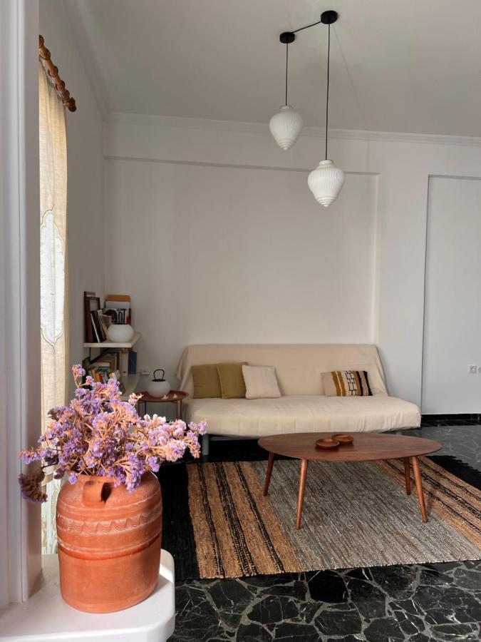 Apartment In Paros Bagian luar foto