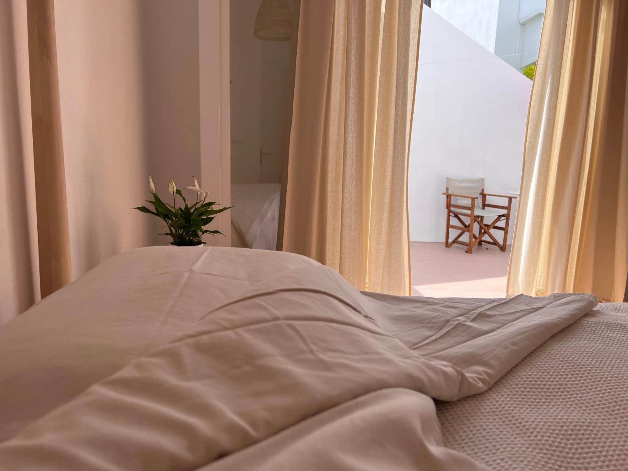 Apartment In Paros Bagian luar foto
